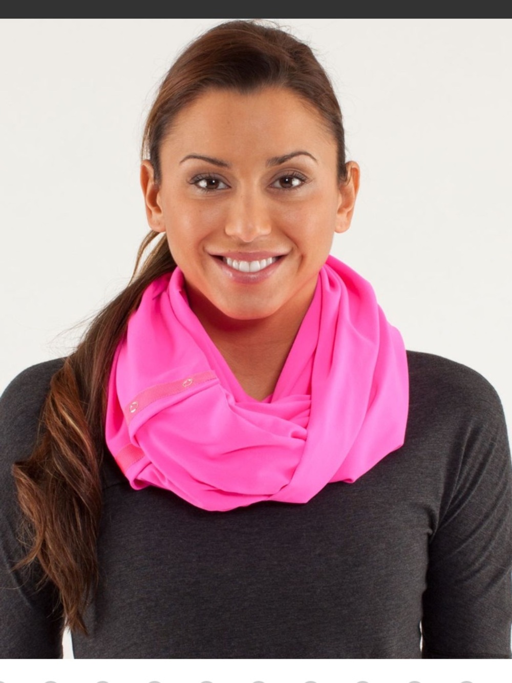 Lululemon Vinyassa Scarf in Raspberry Glo Light